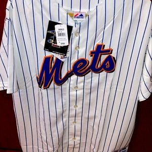 Mets Authentic stiched Jose Reyes jersey